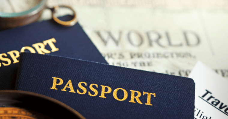Keep your passport with on and to hand