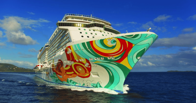 NCL Getaway, part of the Breakaway Class of ships